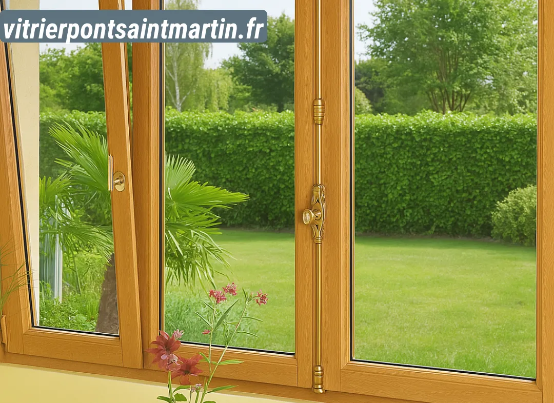 Installation de fenêtre en bois sur mesure Pont-Saint-Martin