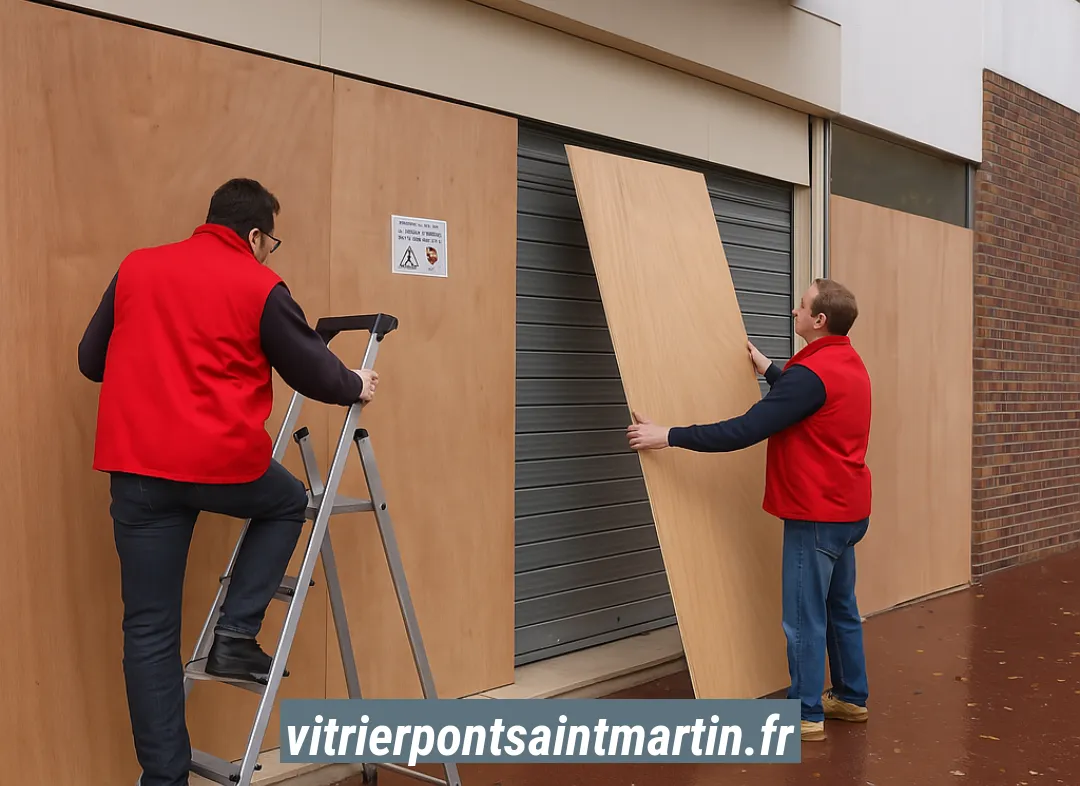 Mise en sécurité fermeture provisoire Pont-Saint-Martin